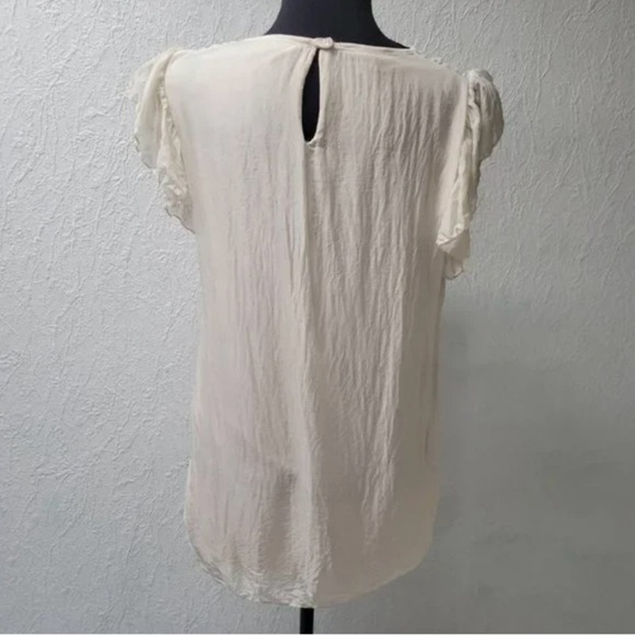 Alice Rinaldi MEDIUM Baby Doll Blush Pink Silk Blouse - Picture 4 of 10